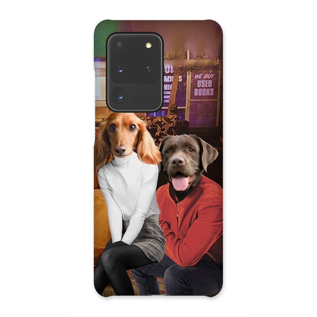 Rachel & Ross (Friends Inspired): Custom Pet Phone Case - Paw & Glory - Dog Portraits - Pet Portraits