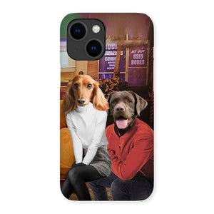 Rachel & Ross (Friends Inspired): Custom Pet Phone Case - Paw & Glory - Dog Portraits - Pet Portraits