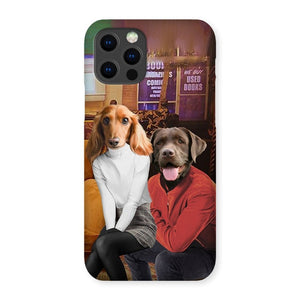 Rachel & Ross (Friends Inspired): Custom Pet Phone Case - Paw & Glory - Dog Portraits - Pet Portraits
