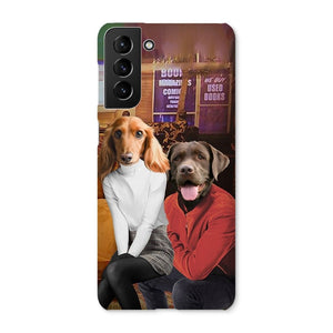 Rachel & Ross (Friends Inspired): Custom Pet Phone Case - Paw & Glory - Dog Portraits - Pet Portraits