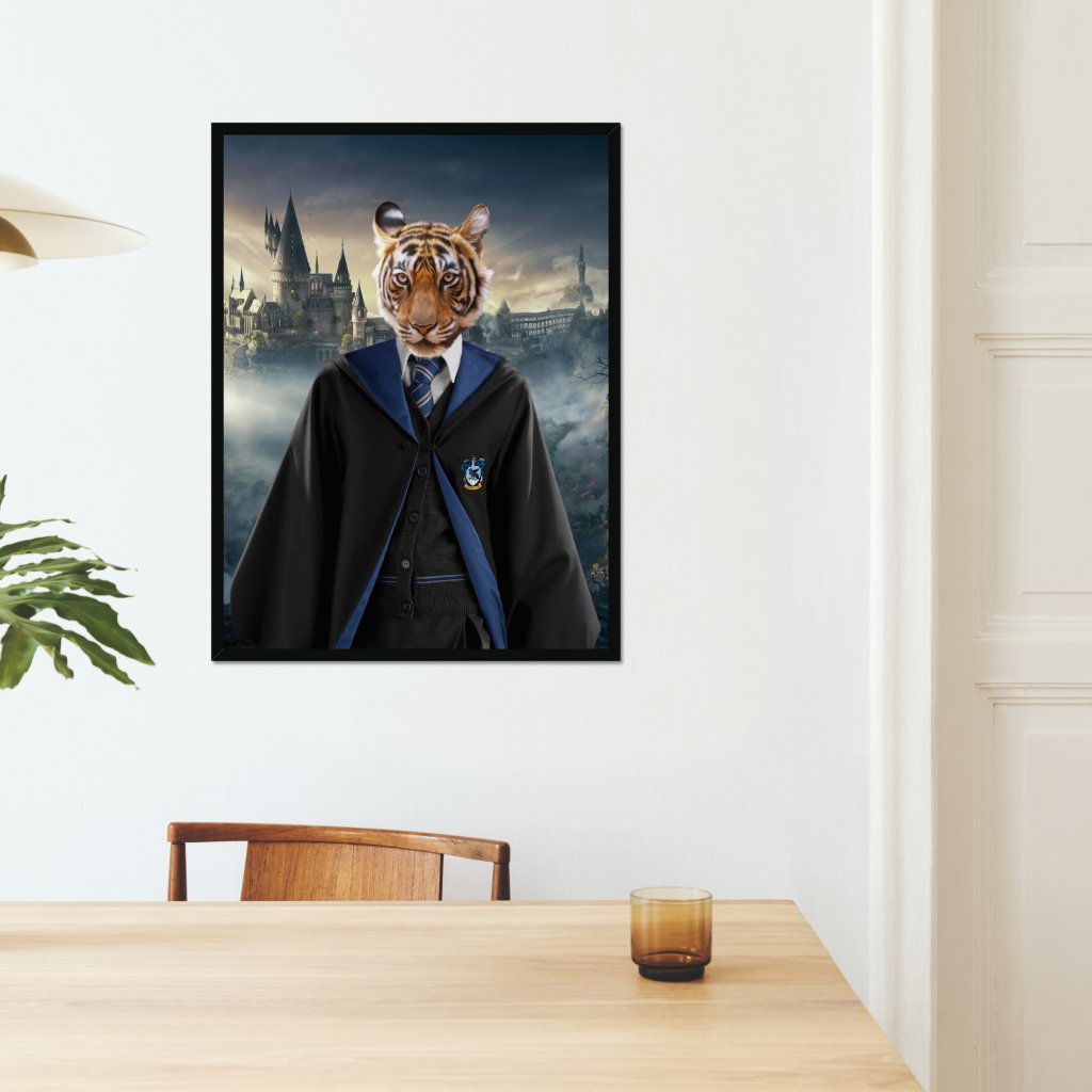 Young Wizard | Custom Pet Portrait | Paw & Glory