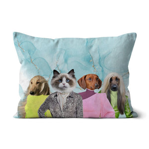 Real Housewives Of Beverley Hills: Custom Pet Pillow - Paw & Glory - Dog Portraits - Pet Portraits