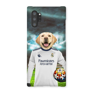 Real Pawdrid Football Club: Custom Pet Snap Phone Case - Paw & Glory - Dog Portraits - Pet Portraits