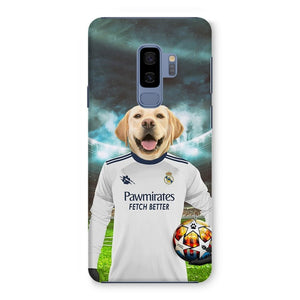 Real Pawdrid Football Club: Custom Pet Snap Phone Case - Paw & Glory - Dog Portraits - Pet Portraits