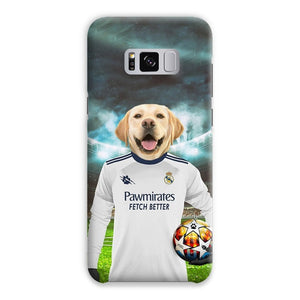 Real Pawdrid Football Club: Custom Pet Snap Phone Case - Paw & Glory - Dog Portraits - Pet Portraits
