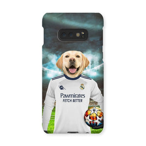 Real Pawdrid Football Club: Custom Pet Snap Phone Case - Paw & Glory - Dog Portraits - Pet Portraits