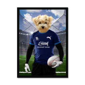 Scotland Rugby Team: Custom Pet Portrait - Paw & Glory - Dog Portraits - Pet Portraits