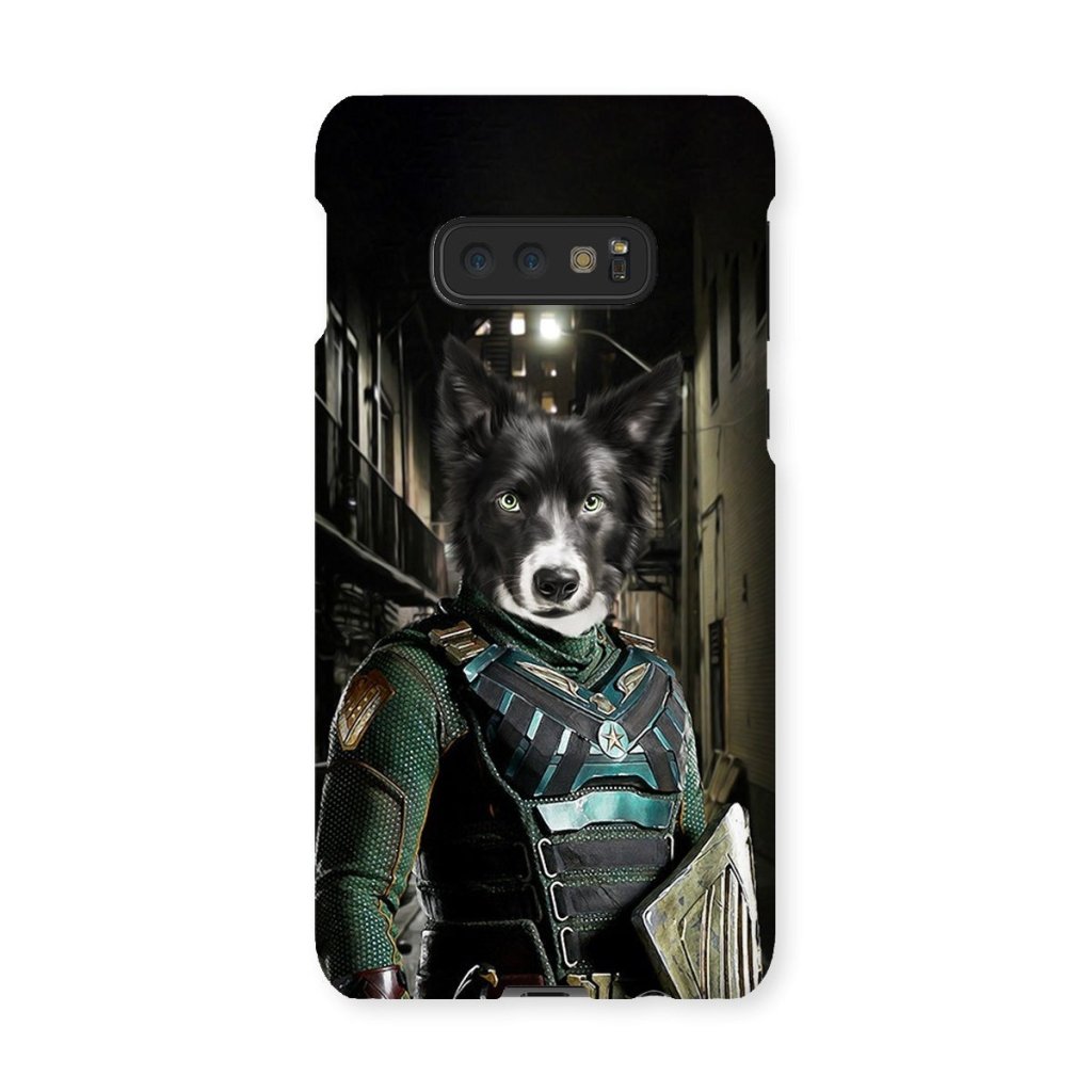 Soldier Boy (The Boys Inspired): Custom Pet Phone Case - Paw & Glory - Dog Portraits - Pet Portraits