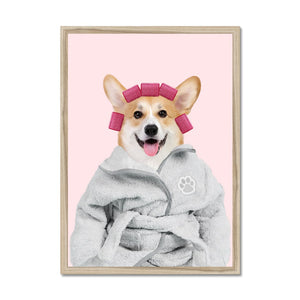 Spa Day: Custom Pet Portrait - Paw & Glory - Dog Portraits - Pet Portraits