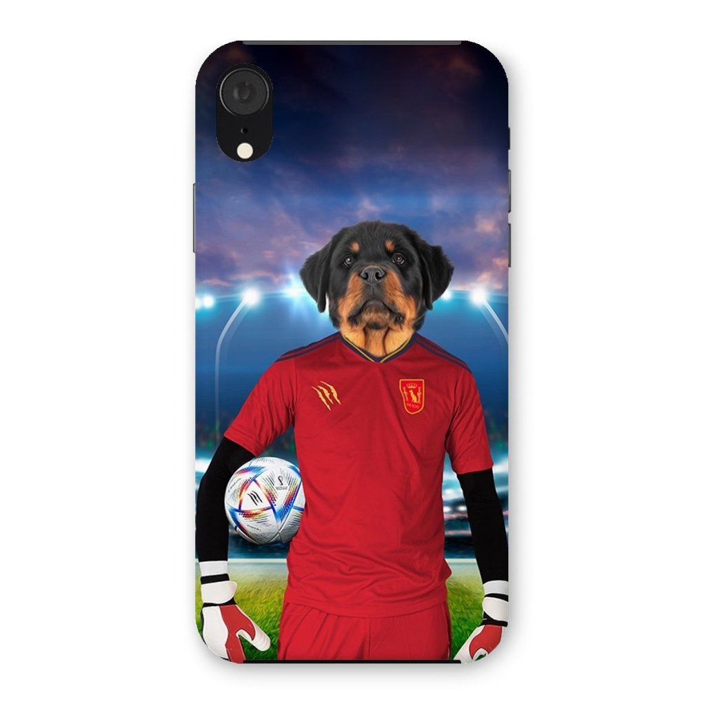 Spain Football Team (FIFA 2022): Custom Pet Phone Case - Paw & Glory - Dog Portraits - Pet Portraits