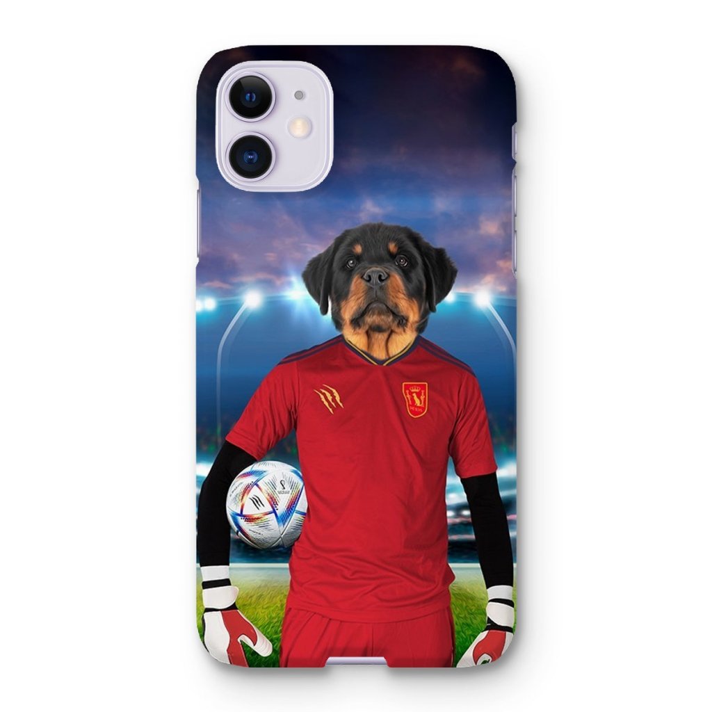 Spain Football Team (FIFA 2022): Custom Pet Phone Case - Paw & Glory - Dog Portraits - Pet Portraits