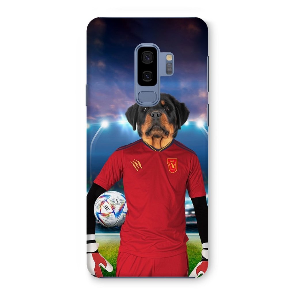 Spain Football Team (FIFA 2022): Custom Pet Phone Case - Paw & Glory - Dog Portraits - Pet Portraits