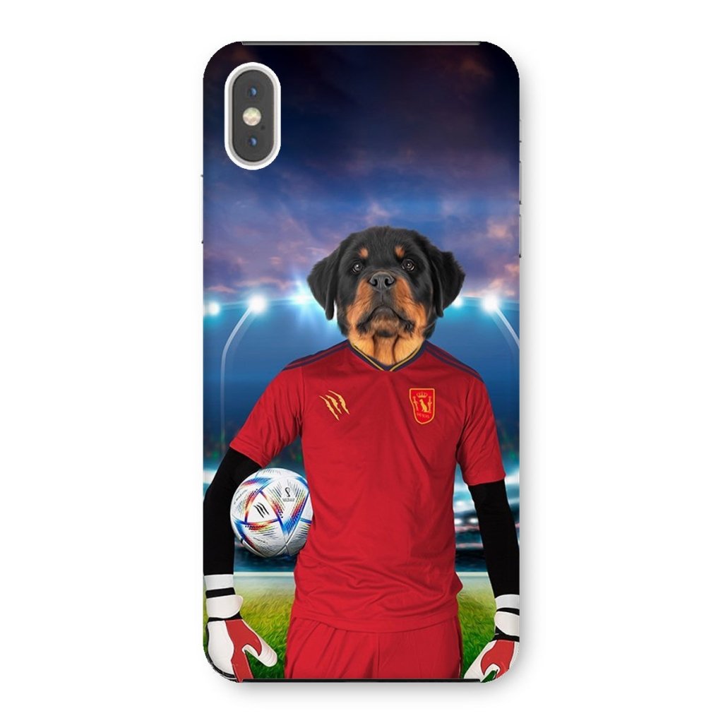 Spain Football Team (FIFA 2022): Custom Pet Phone Case - Paw & Glory - Dog Portraits - Pet Portraits