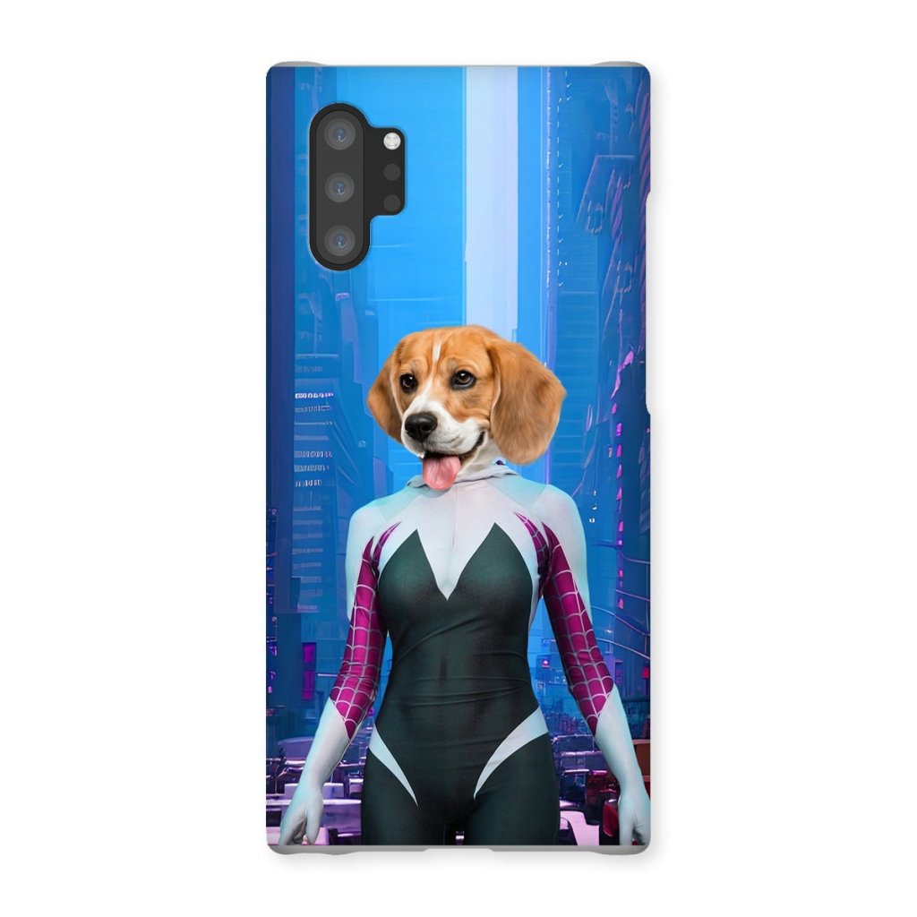 Spider Girl: Custom Pet Phone Case - Paw & Glory - Dog Portraits - Pet Portraits