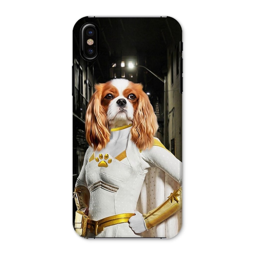 Light Superhero Custom Pet Snap Phone Case | Custom Pet Artwork | Paw & Glory