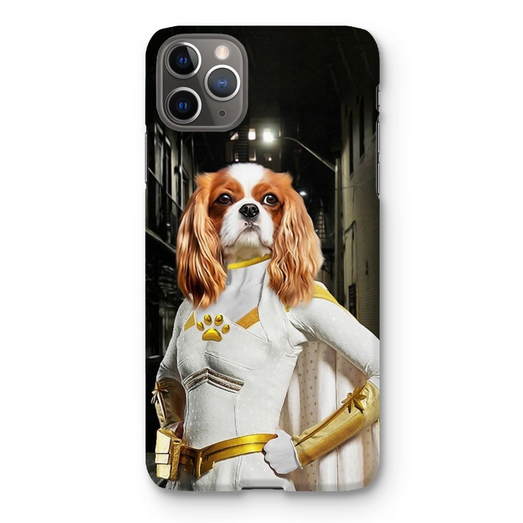 Light Superhero Custom Pet Snap Phone Case | Custom Pet Artwork | Paw & Glory
