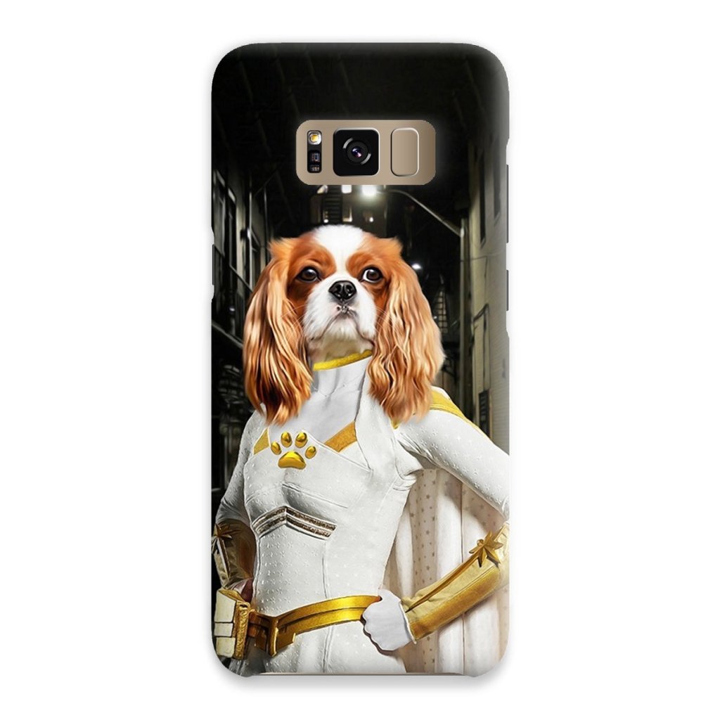 Light Superhero Custom Pet Snap Phone Case | Custom Pet Artwork | Paw & Glory