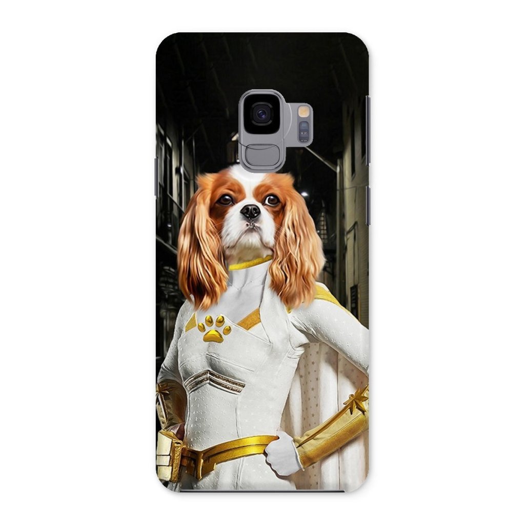 Light Superhero Custom Pet Snap Phone Case | Custom Pet Artwork | Paw & Glory
