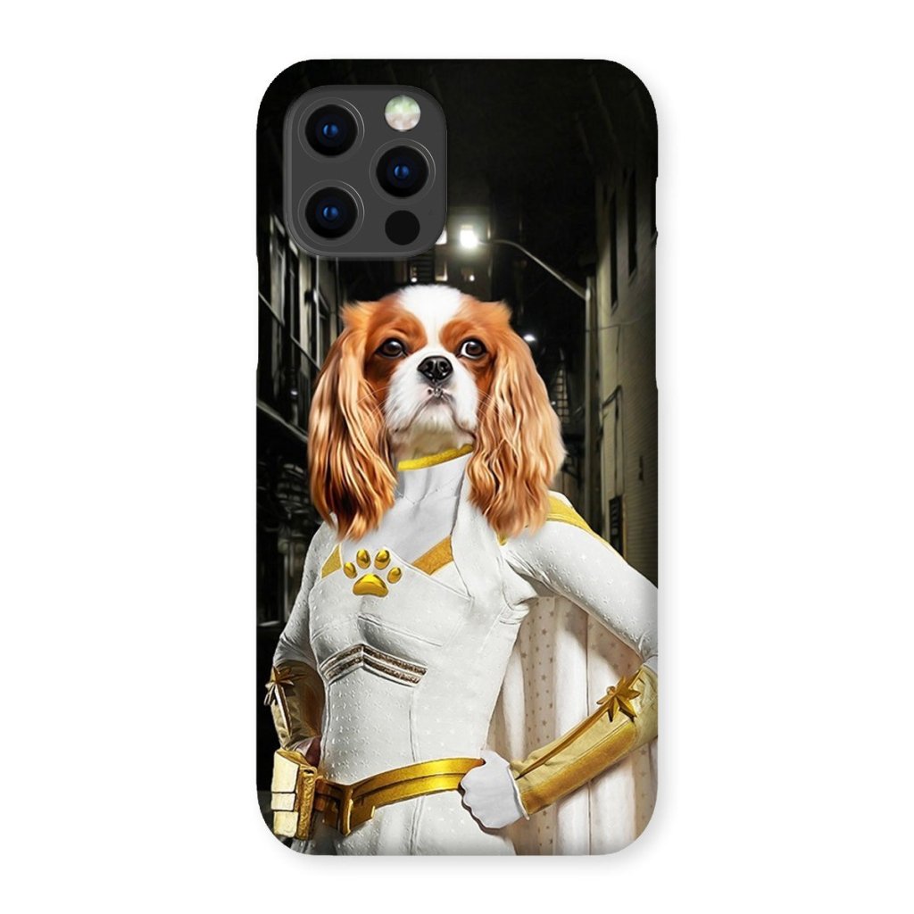 Light Superhero Custom Pet Snap Phone Case | Custom Pet Artwork | Paw & Glory