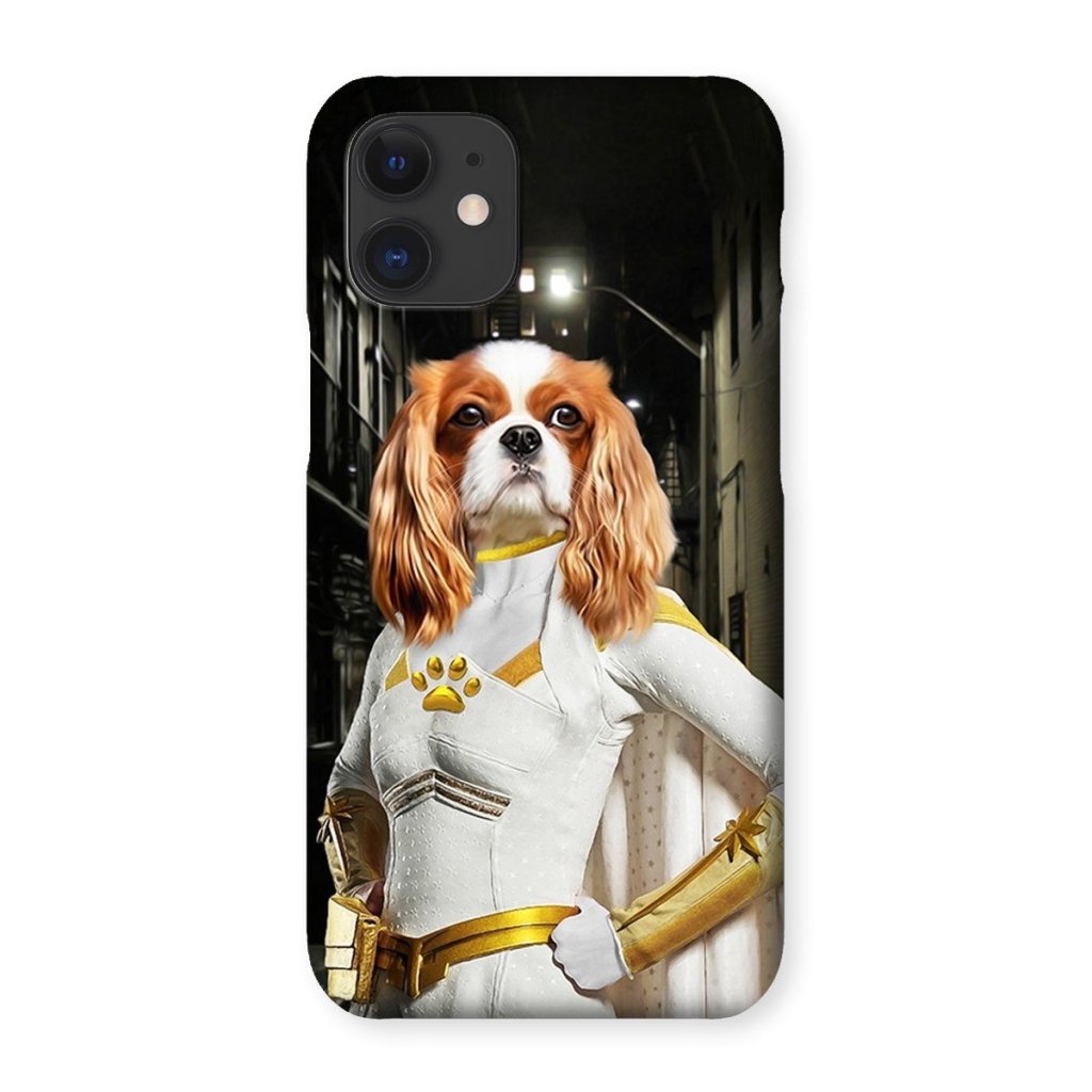 Light Superhero Custom Pet Snap Phone Case | Custom Pet Artwork | Paw & Glory