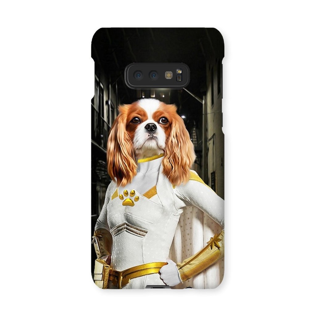 Light Superhero Custom Pet Snap Phone Case | Custom Pet Artwork | Paw & Glory