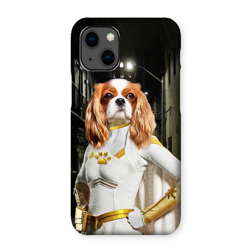 Light Superhero Custom Pet Snap Phone Case | Custom Pet Artwork | Paw & Glory