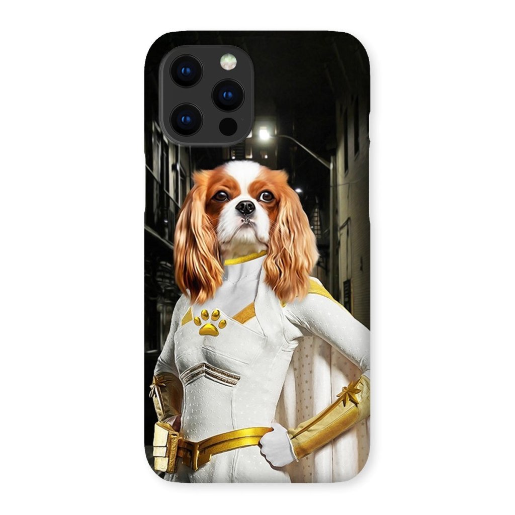 Light Superhero Custom Pet Snap Phone Case | Custom Pet Artwork | Paw & Glory