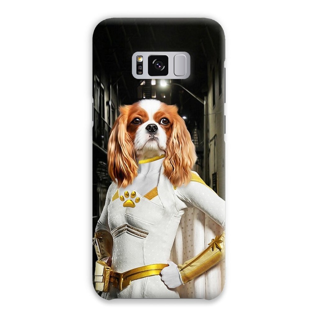 Light Superhero Custom Pet Snap Phone Case | Custom Pet Artwork | Paw & Glory