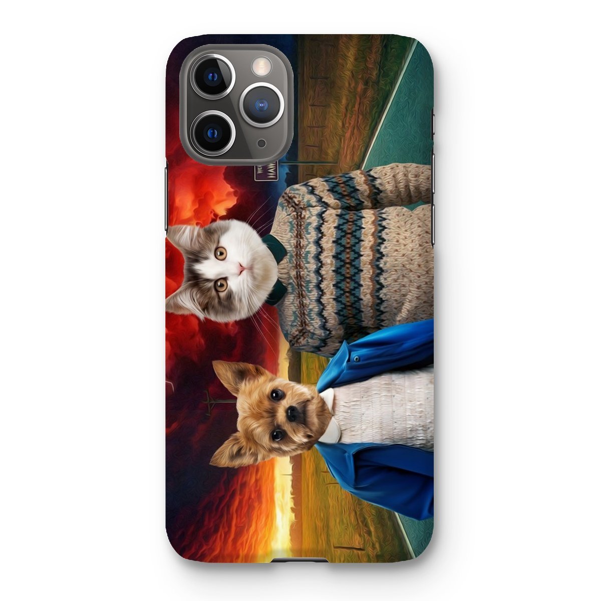 Stranger Things: Custom Pet Phone Case - Paw & Glory - Dog Portraits - Pet Portraits