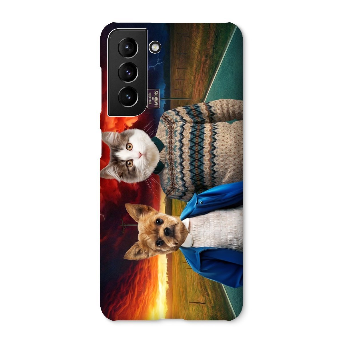 Stranger Things: Custom Pet Phone Case - Paw & Glory - Dog Portraits - Pet Portraits