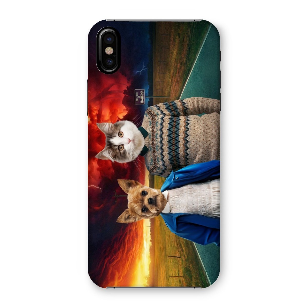Stranger Things: Custom Pet Phone Case - Paw & Glory - Dog Portraits - Pet Portraits