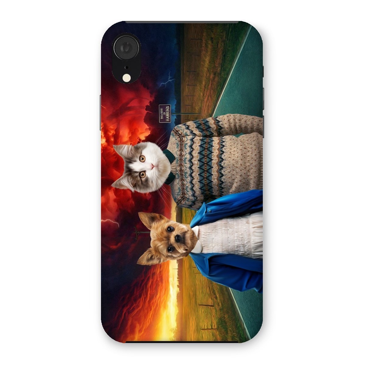 Stranger Things: Custom Pet Phone Case - Paw & Glory - Dog Portraits - Pet Portraits