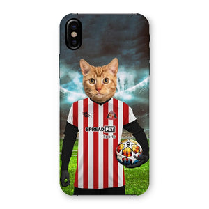 Sunderland Football Club: Custom Pet Phone Case - Paw & Glory - Dog Portraits - Pet Portraits