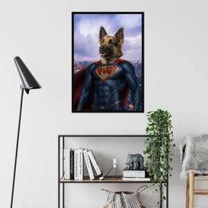 Super Pet: Custom Pet Portrait - Paw & Glory - Dog Portraits - Pet Portraits