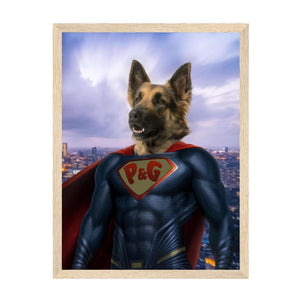 Super Pet: Custom Pet Portrait - Paw & Glory - Dog Portraits - Pet Portraits