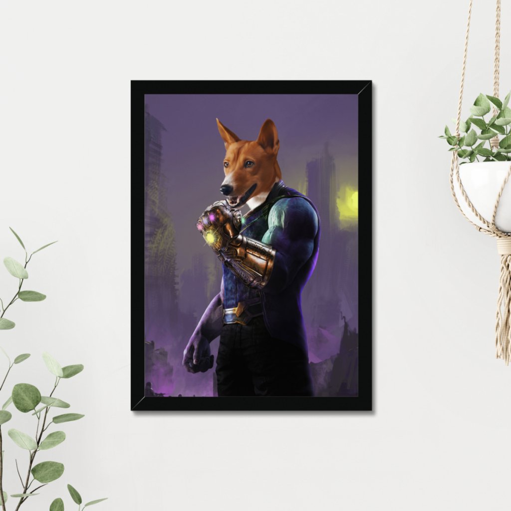 Cosmic Titan Custom Pet Portrait | Paw & Glory
