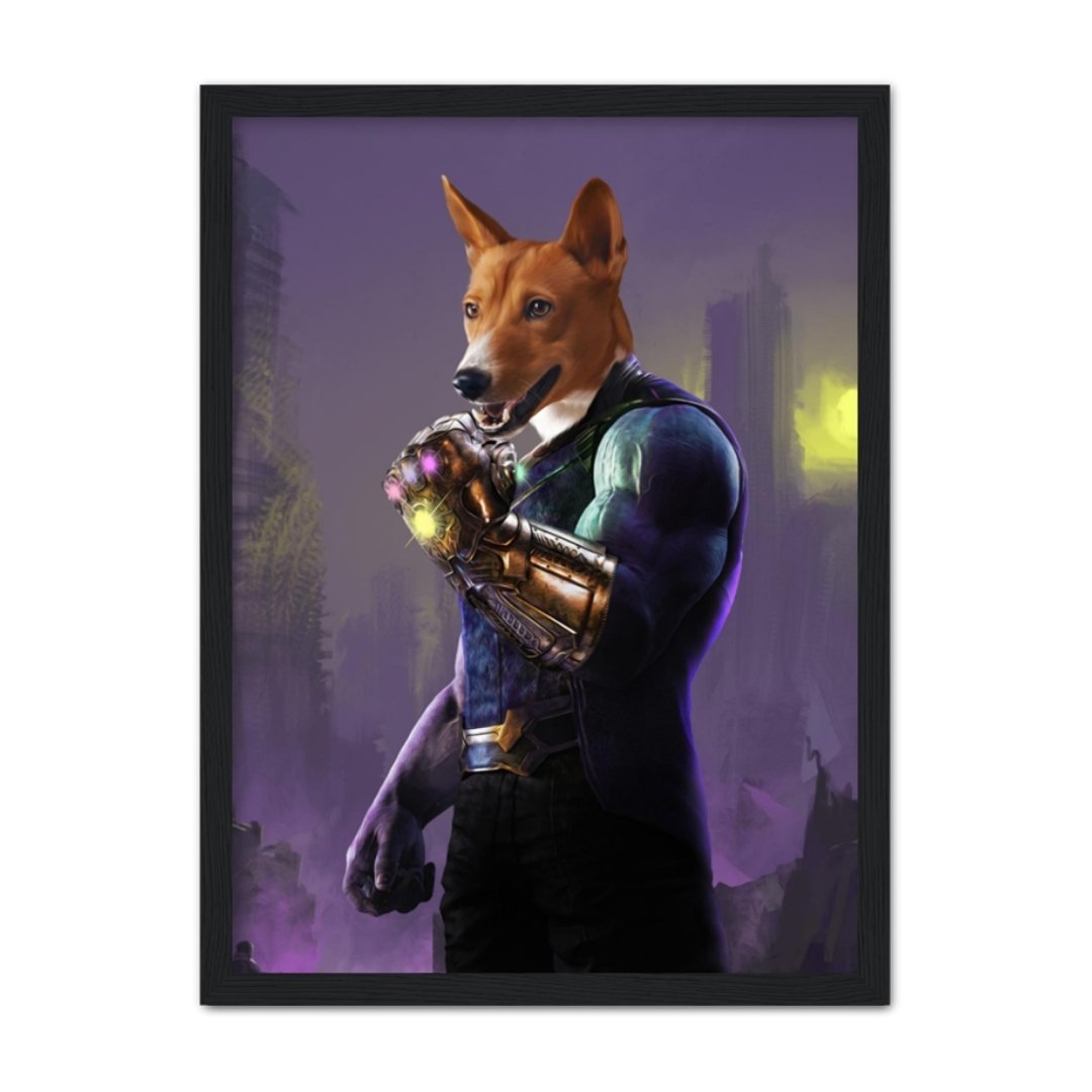 Cosmic Titan Custom Pet Portrait | Paw & Glory