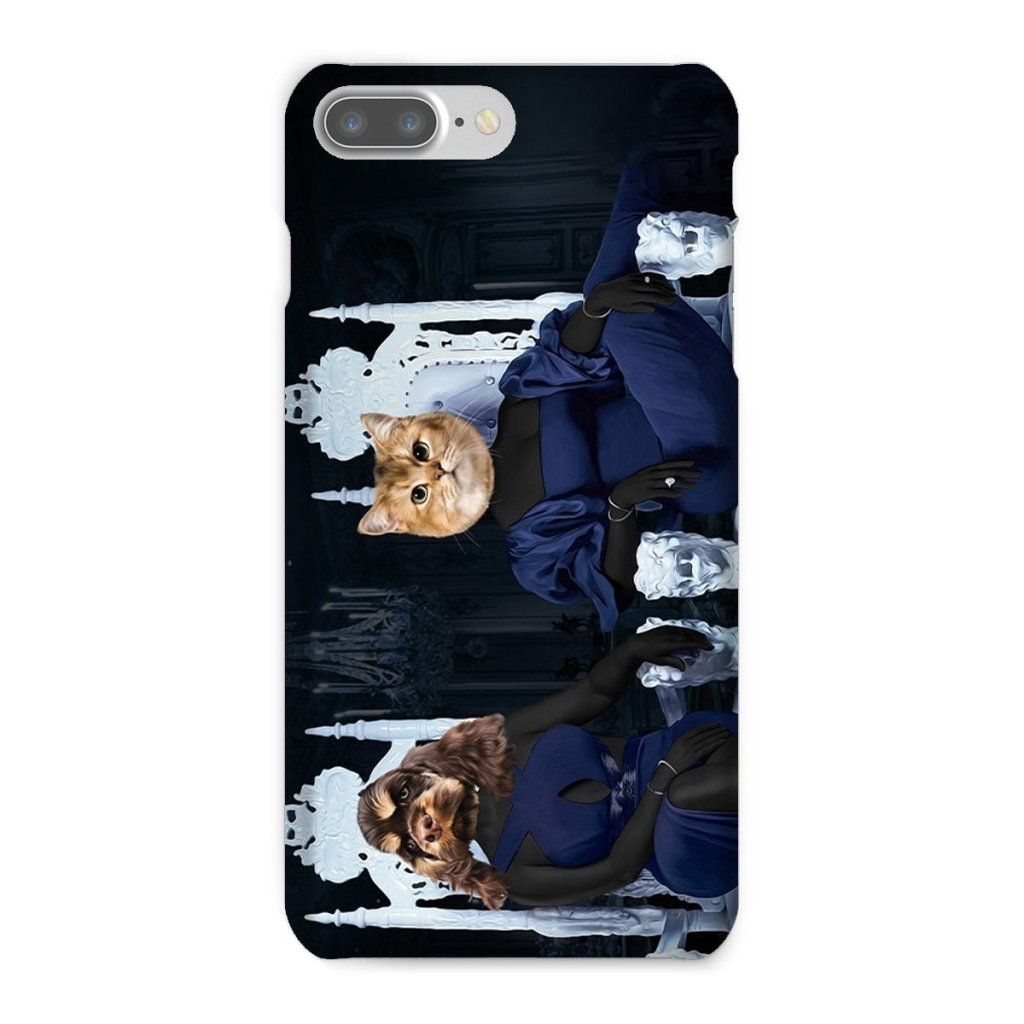 The 2 Housewives Of Atlanta: Custom Pet Phone Case - Paw & Glory - Dog Portraits - Pet Portraits