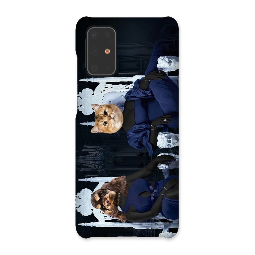The 2 Housewives Of Atlanta: Custom Pet Phone Case - Paw & Glory - Dog Portraits - Pet Portraits