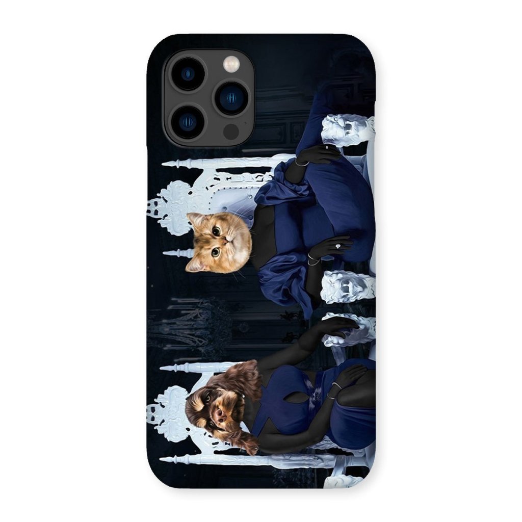 The 2 Housewives Of Atlanta: Custom Pet Phone Case - Paw & Glory - Dog Portraits - Pet Portraits