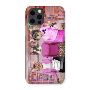 The 3 Mean Girls: Custom Pet Phone Case - Paw & Glory - Dog Portraits - Pet Portraits