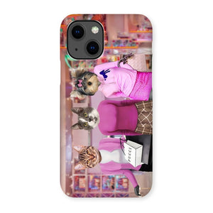 The 3 Mean Girls: Custom Pet Phone Case - Paw & Glory - Dog Portraits - Pet Portraits