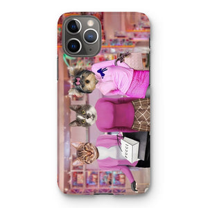 The 3 Mean Girls: Custom Pet Phone Case - Paw & Glory - Dog Portraits - Pet Portraits