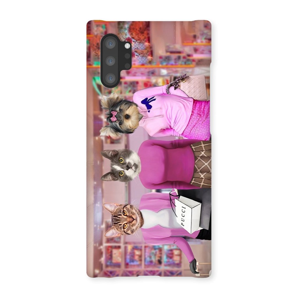 The 3 Mean Girls: Custom Pet Phone Case - Paw & Glory - Dog Portraits - Pet Portraits