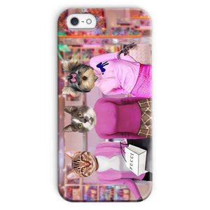 The 3 Mean Girls: Custom Pet Phone Case - Paw & Glory - Dog Portraits - Pet Portraits