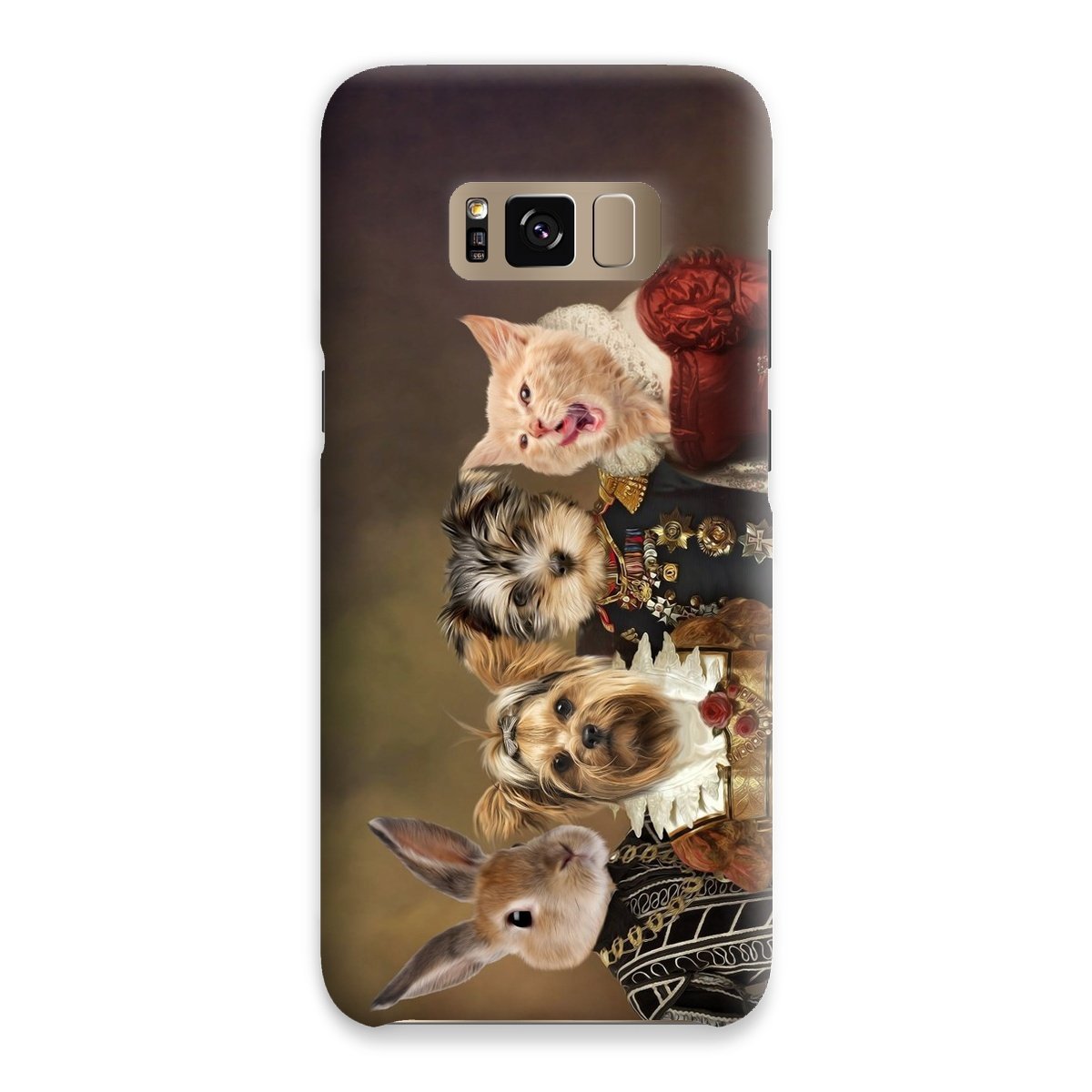 The 4 Nobles: Custom Pet Phone Case - Paw & Glory - Dog Portraits - Pet Portraits