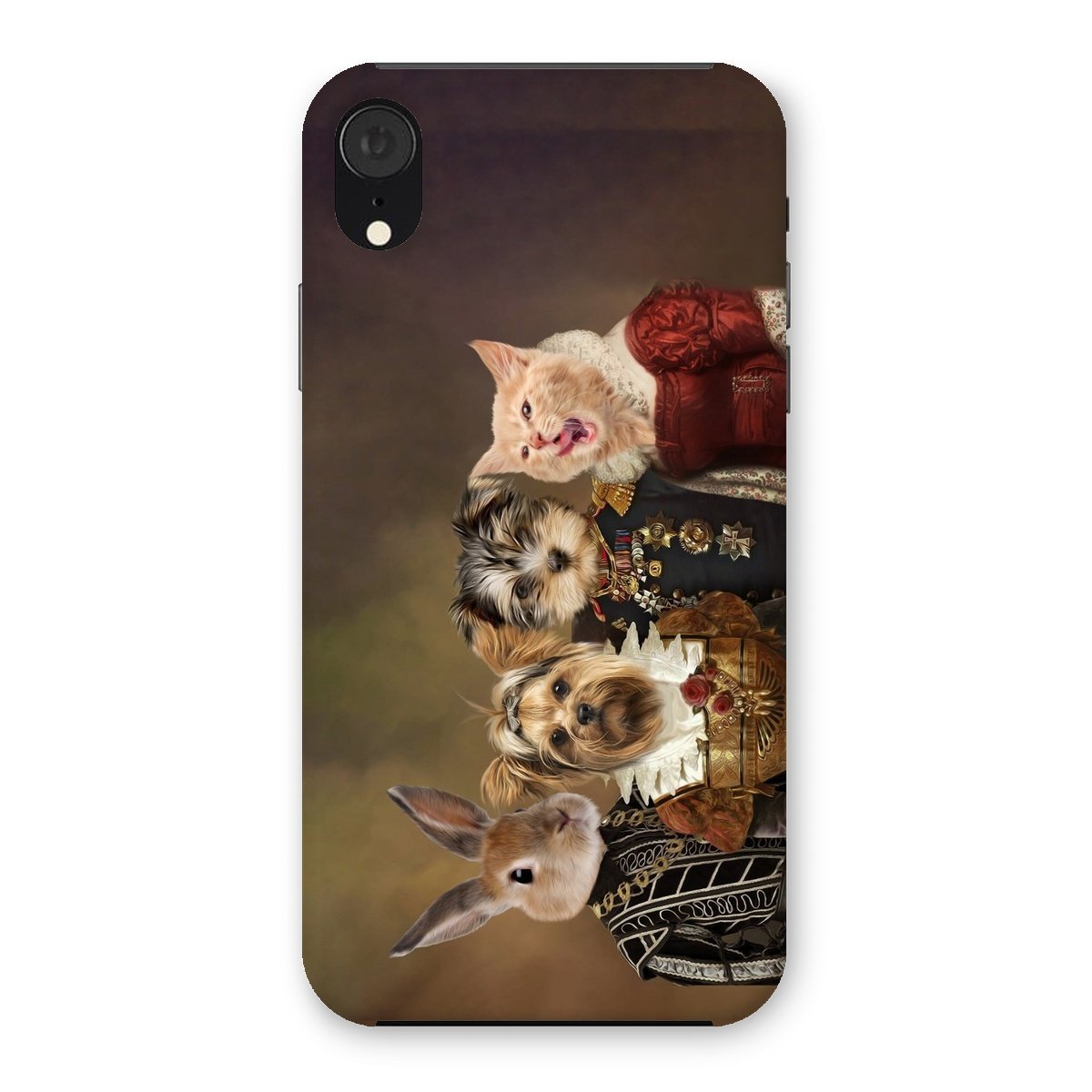 The 4 Nobles: Custom Pet Phone Case - Paw & Glory - Dog Portraits - Pet Portraits