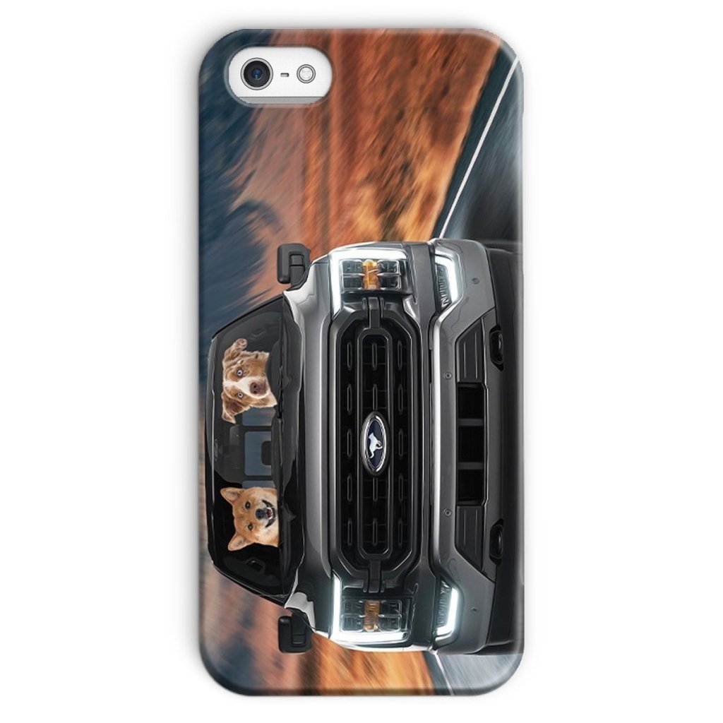 The 4x4 Big Truck: Custom Pet Phone Case - Paw & Glory - Dog Portraits - Pet Portraits