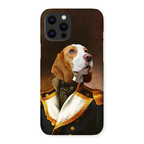 The Admiral: Custom Pet Phone Case | royal pet portrait | Paw & Glory
