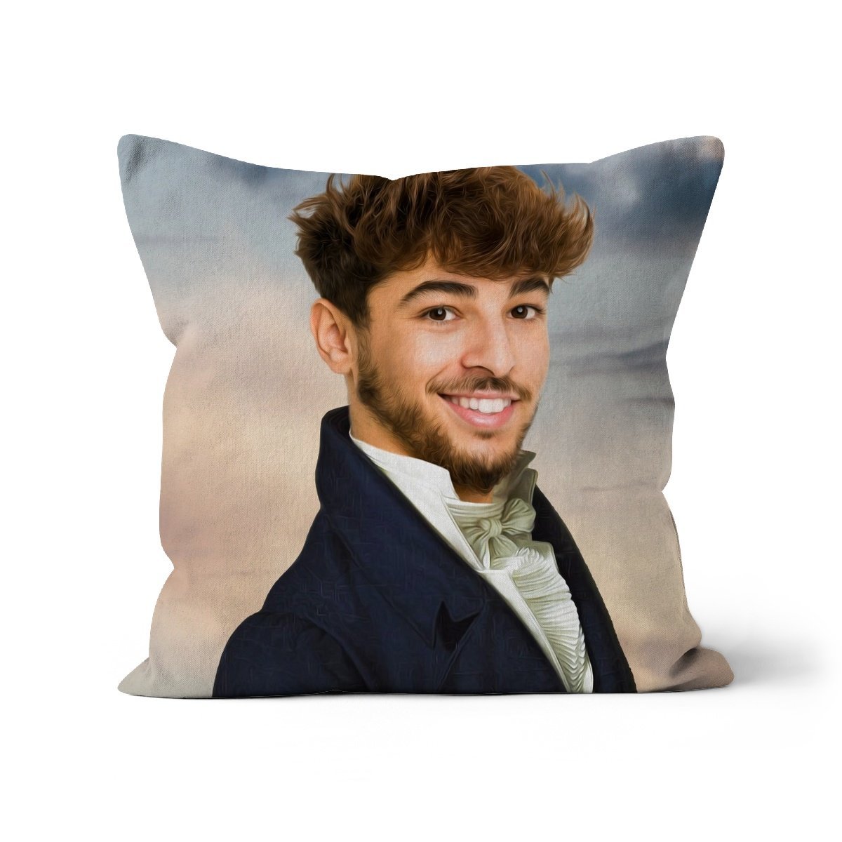 The Ambassador: Custom Hooman Pillow | custom pet portrait | Paw & Glory